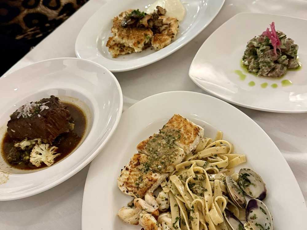 seafood dinner